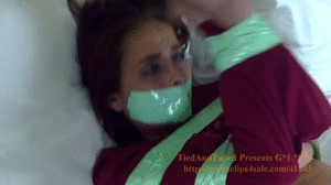 tiedandtaped.com - Ashlee Graham - Ashlee's Sticky Situation thumbnail